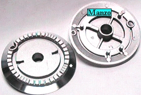 BRUCIATORE GRANDE 2FORI D. 100 (SPARTIFIAMMA 408818 - 403723)