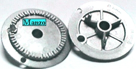 BRUCIATORE MEDIO 2FORI 2 PIEDINI D.70 (CAPPELLOTTO 409661)