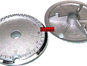 BRUCIATORE GRANDE 2FORI 1/2BORDO 3 PIOLINI D.93 (CAPPELLOTTO 409660)