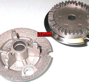 BRUCIATORE PICCOLO 2FORI 1/2BORORDO 3 PIIEDINI D.47 (CAPPELLOTTO 409662)