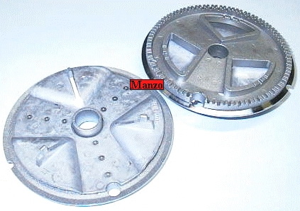 BRUCIATORE DOPPIA CORONA 2FORI 3PIEDINI D.127 (CAPPELLOTTO 409678+474371)