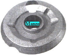 BRUCIATORE GRANDE 1FORO D.100 (SPARTIFIAMMA 409636+409639)