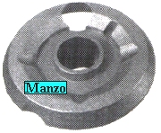 BRUCIATORE MEDIO 1FORO D. 64 (SPARTIFIAMMA 409637+409640)