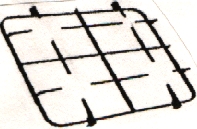 GRIGLIA 4 FUOCHI 425X355