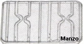 GRIGLIA 2 FUOCHI 411X254