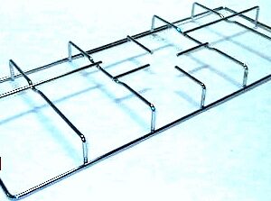 GRIGLIA 3 FUOCHI 54,3X22,3 FORNELLO ( FORNELLO 010253 E 010254)