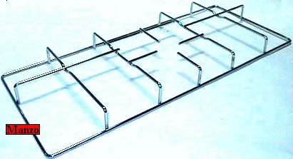 GRIGLIA 3 FUOCHI 54,3X22,3 FORNELLO ( FORNELLO 010253 E 010254)