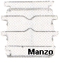 GRIGLIA 1 FUOCO 174X147
