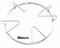 GRIGLIA 1 FUOCO D.215