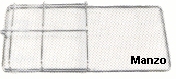 GRIGLIA 1 FUOCO + 1 442X210