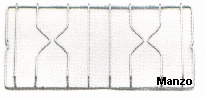 GRIGLIA 2 FUOCHI 453X220