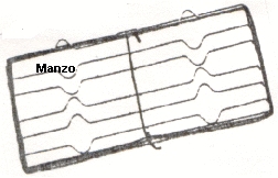 GRIGLIA 2 FUOCHI 425X255