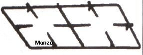 GRIGLIA 2 FUOCHI 485X235