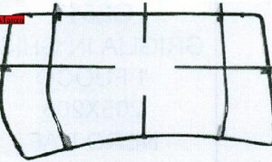 GRIGLIA 1 FUOCO TRIPA CORONA 435X250/265
