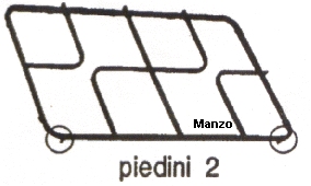 GRIGLIA 2 FUOCHI 406X240