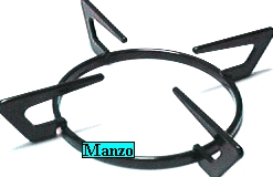 GRIGLIA 1 FUOCO D. 130MM. MENEGHETT