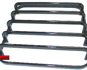 GRIGLIA 1 FUOCO+1 227X220 H.45MM.