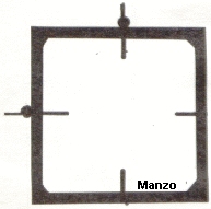 GRIGLIA 1 FUOCO 200X200 AT.90'GHIS
