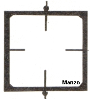 GRIGLIA 1 FUOCO 200X200 AT.180'GH