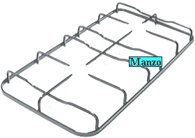 GRIGLIA 2 FUOCHI 505X260