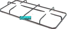 GRIGLIA 2 FUOCHI 458X228