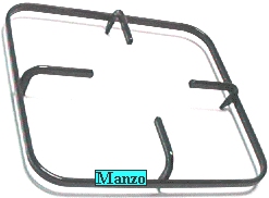 GRIGLIA 1 FUOCO + 1 237X220