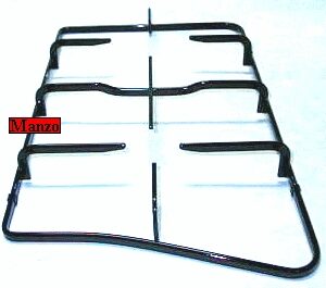 GRIGLIA 2 FUOCHI 268X400/435 DX MAN/ANT