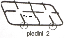 GRIGLIA 2 FUOCHI 445X230