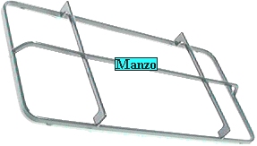 GRIGLIA 2 FUOCHI 446X220