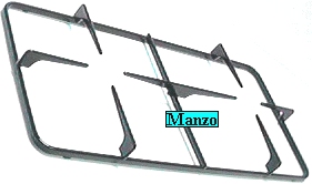 GRIGLIA 2 FUOCHI 445X223 PB94A