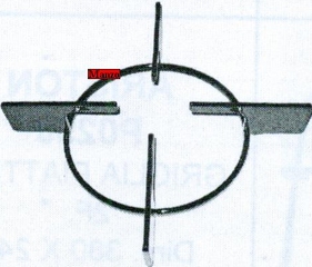 GRIGLIA 1 FUOCO D.143 RAZZA LUNGA