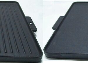 PIASTRA GHISA 415X415X35 LISCIA E GRIGLIATA