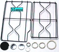 GRIGLIA KIT+SPARTIFIAMMA + CAPPELLOTTO 4+0