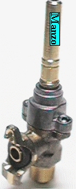 RUBINETTO GAS 2 VIE P/COTT.MAN.D.7