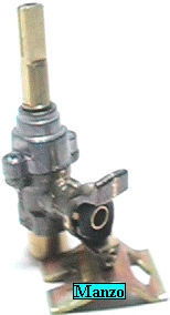 RUBINETTO GAS 2 VIE AT/BR G/L
