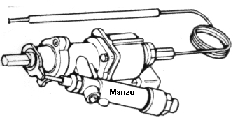 RUBINETTO GAS TERMOSTATATO VALVOLATO