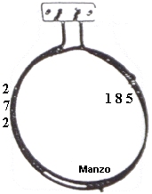 RESISTENZA FORNO VENTILATO 25OOW