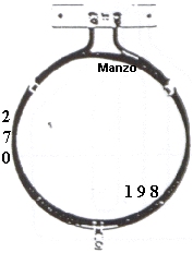 RESISTENZA FORNO VENTILATO 25O0W