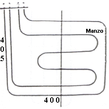 RESISTENZA FORNO DOPPIA 1400+1400W ORDINARE