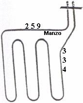 RESISTENZA GRILL 1800W