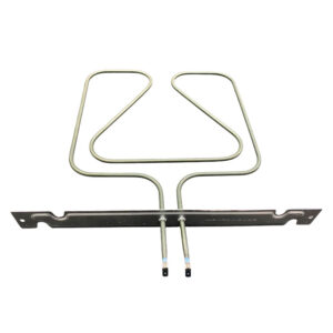 RESISTENZA FORNO INFERIORE 1300W STAFFA LARGA 37,8 GAMBI 5,3 CM.