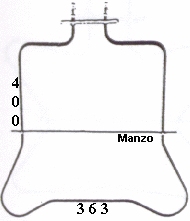 RESISTENZA FORNO SUPERIORE 1500W