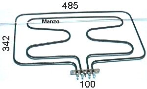 RESISTENZA FORNO DOPPIA 1050+2000W MAXI ORIG