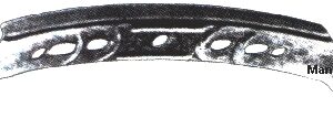 STAFFA PER PIASTRA ELETTRICA D.15