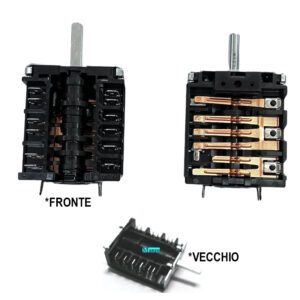 COMMUTATORE FORNO 5+3 CON FORO