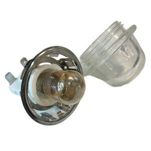 PORTALAMPADA+VETRO + LAMPADINA