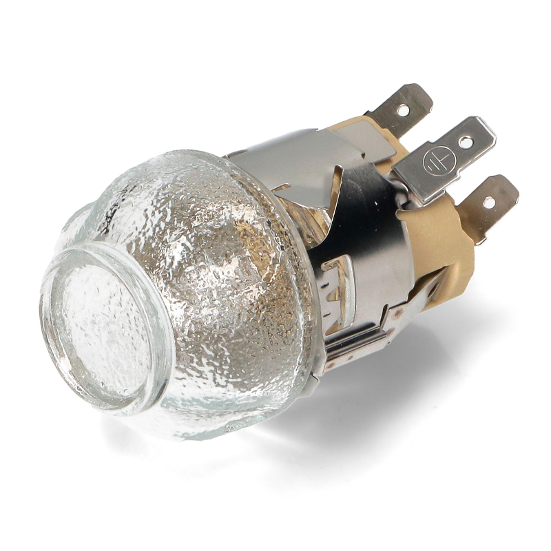 PORTALAMPADA + LAMPADINA G9 + VETRO