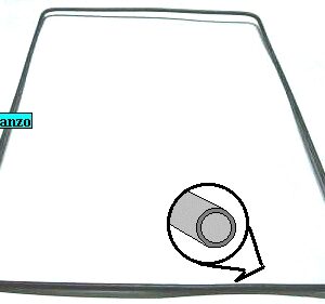 GUARNIZIONE VETRO FORNO 275X440