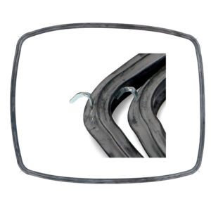 GUARNIZIONE PORTA FORNO 4 GANCI RIVOLTI ESTERNO 330X445