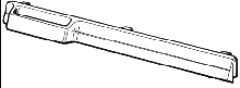 MANIGLIA FORNO 584MM.